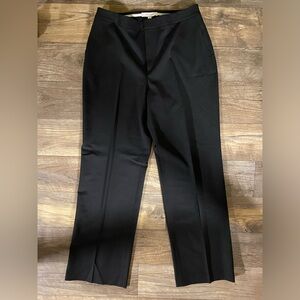 Ellen Tracy Black Classy Classic Cut Formal Dress Pants